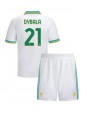 Billige AS Roma Paulo Dybala #21 Tredjedraktsett Barn 2025-26 Kortermet (+ Korte bukser)